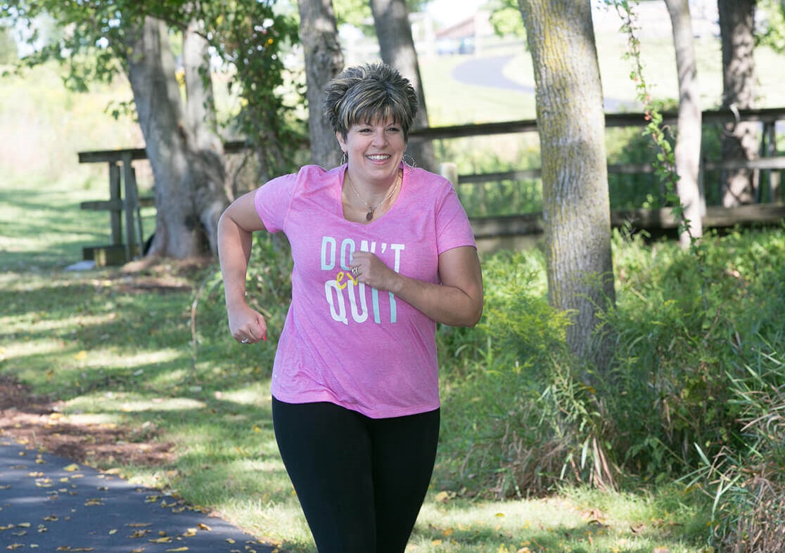 Tricia Bertoldo Walking